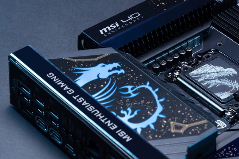 MSI celebrates its 40th anniversary with the MEG X870E ACE MAX board and the exclusive edition Titan 18 HX Draco Epic