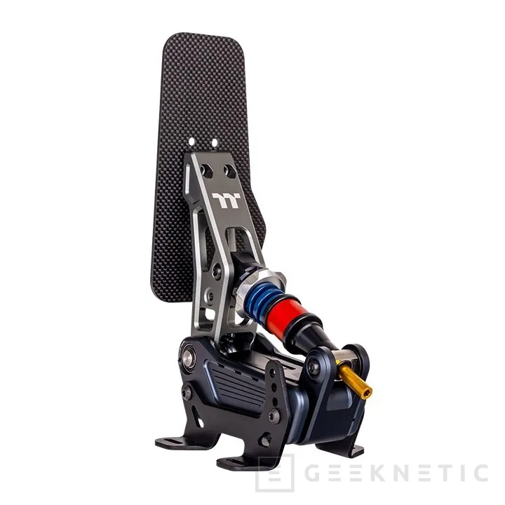 Geeknetic Thermaltake gets into serious sim racing with a new GT steering wheel and loadcell pedals designed for racing 4