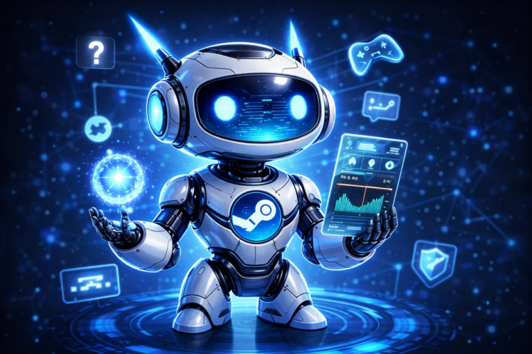 AI on Steam for support, FPS and matchmaking
