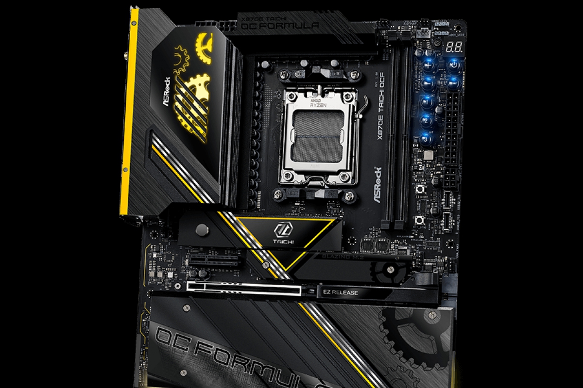 ASRock takes first place in HWBoT with PcMark 10 Express and its X870E Taichi OCF board