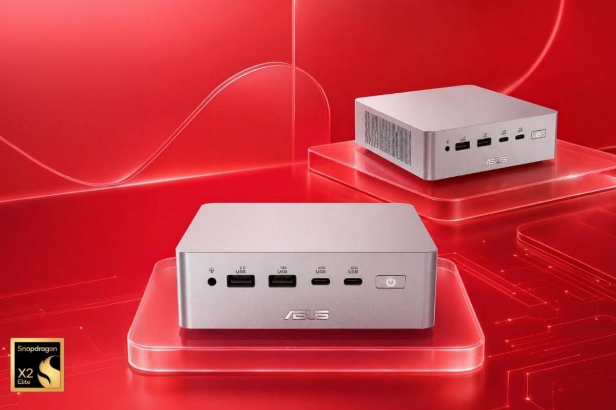 ASUS presents the first Mini PC with Snapdragon X2 Elite and 80 TOPS for AI