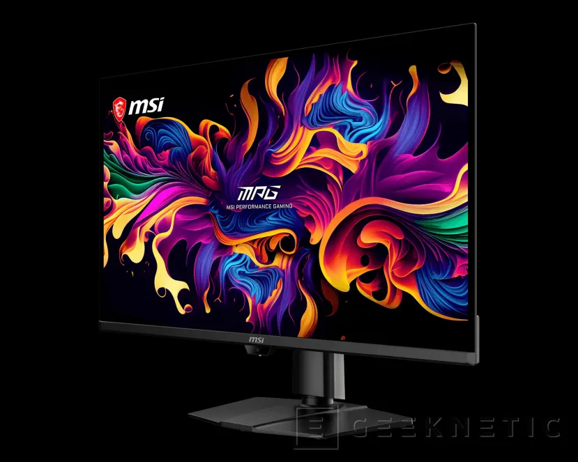 Geeknetic MSI presents its new QD-OLED monitors with higher brightness and deeper blacks 2