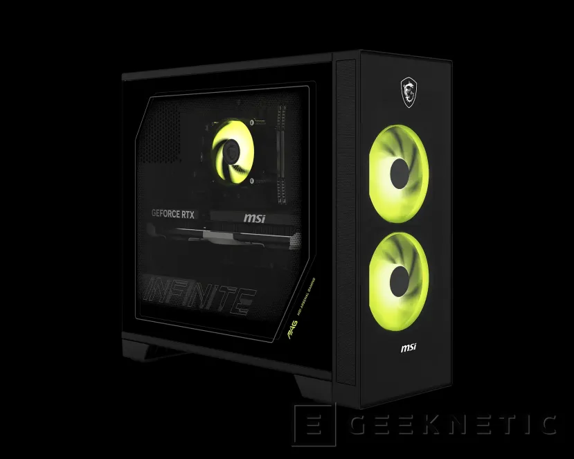 Geeknetic MSI presents the MAG Infinite S AI 2nd with Intel Core Ultra and RTX 5070 Ti for gaming 2