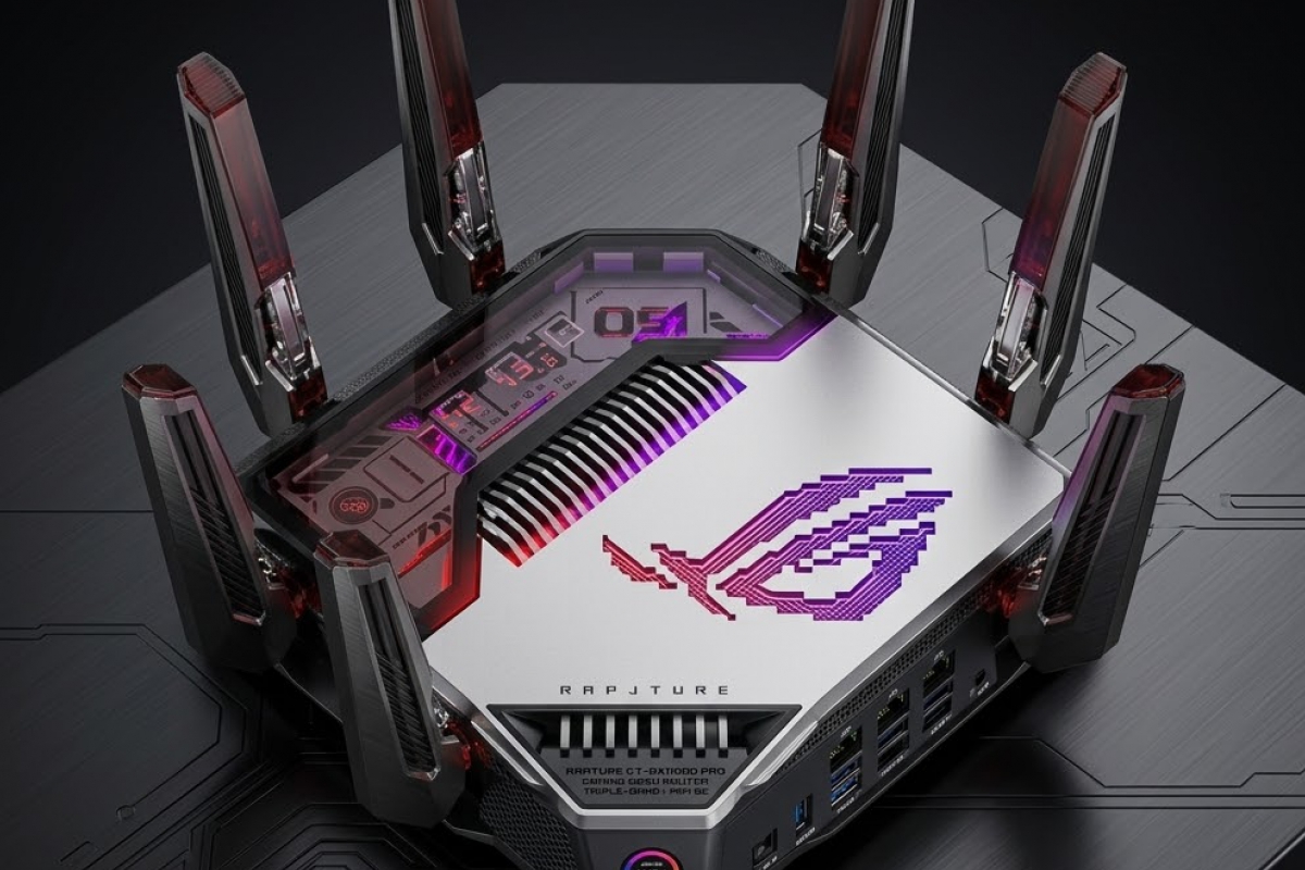 The ASUS GT-BN98 Pro Gaming Router will have Wi-Fi 8 and 10 Gbps ports
