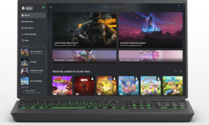 The Xbox App on Windows will allow you to use the controller as a mouse with the joystick