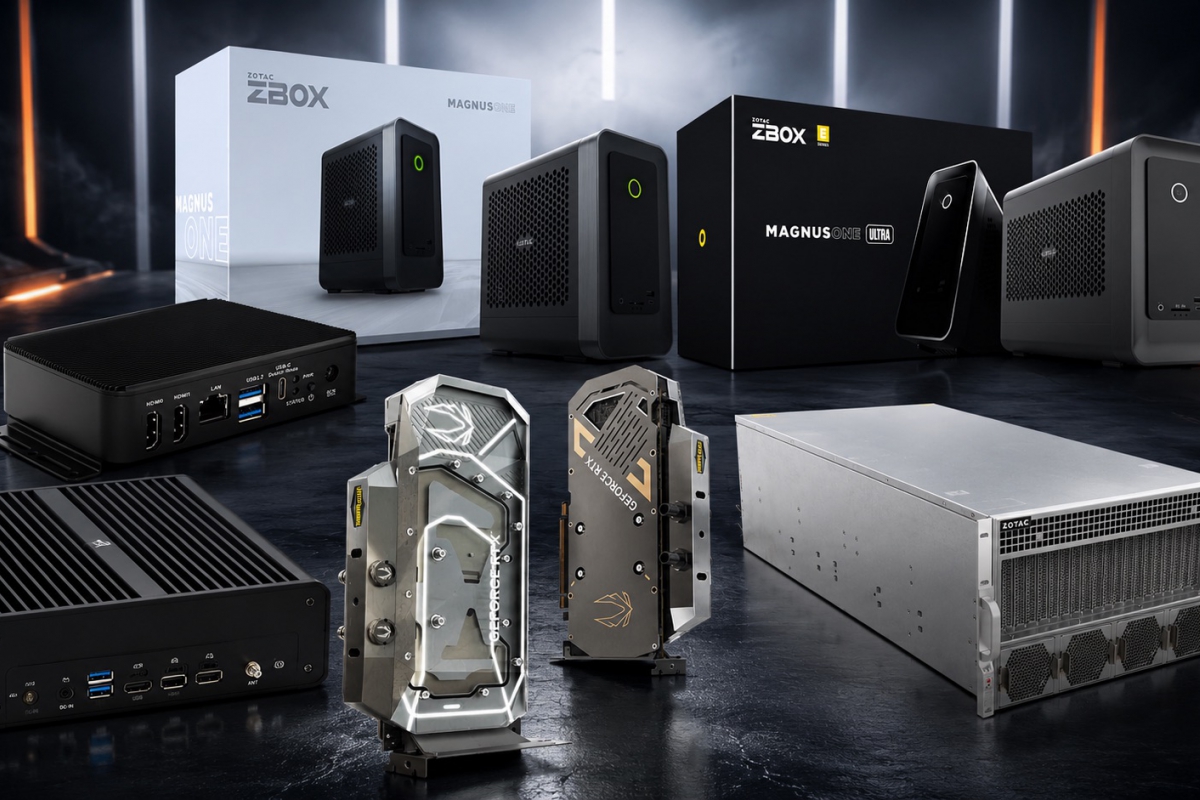 ZOTAC turns 20 and arrives at Computex 2026 with RTX 50 GPUs, new Magnus One and AI servers