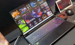 This is the brand’s first laptop to use AMD 3D V-Cache technology with the Ryzen 9 9955HX3D