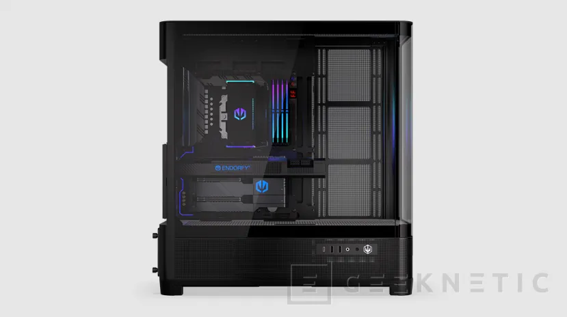 Geeknetic Endorfy bets on curved glass and Reverse fans with its new Aquarius 8000 2 series