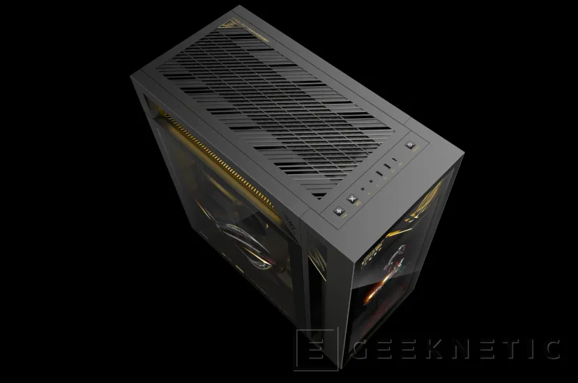 Geeknetic ASUS ROG G1000 Edition 20: this is the 40 kilo desktop with holographic fans and a Ryzen 9 9950X3D 4