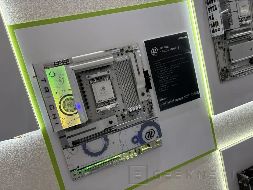 Geeknetic ASRock shows us its AM5 catalog with X870E, X870, B850 and B650 boards in the heat of the tenth anniversary of Taichi 2