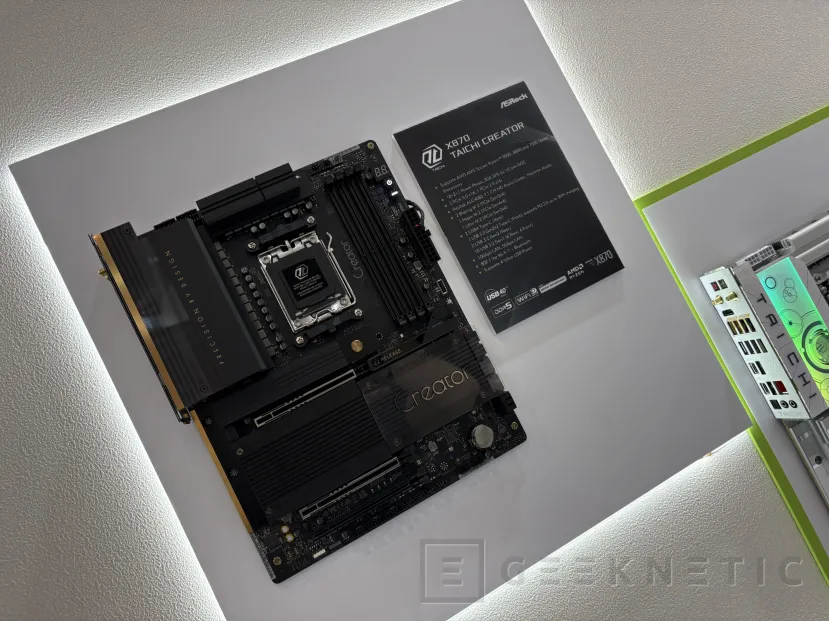 Geeknetic ASRock shows us its AM5 catalog with X870E, X870, B850 and B650 boards in the heat of the tenth anniversary of Taichi 3