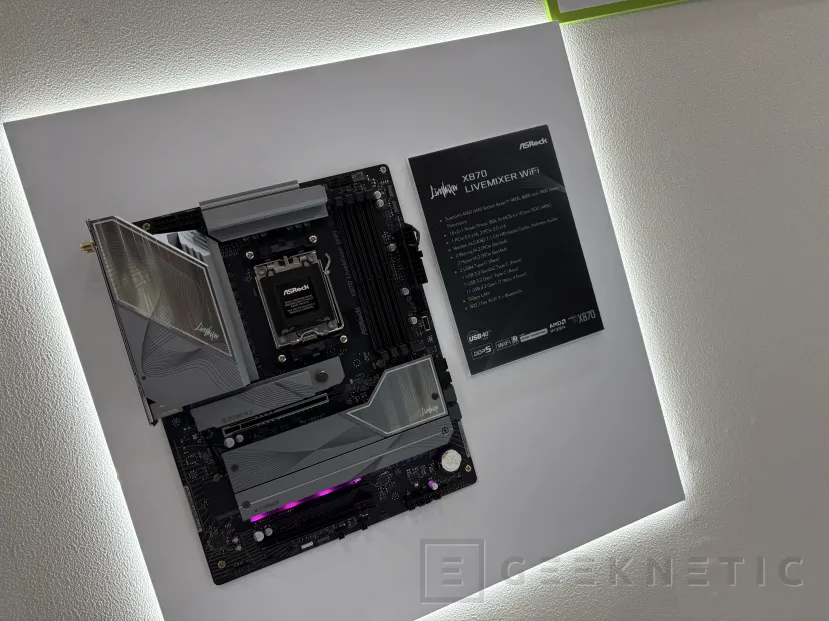 Geeknetic ASRock shows us its AM5 catalog with X870E, X870, B850 and B650 boards in the heat of the tenth anniversary of Taichi 4
