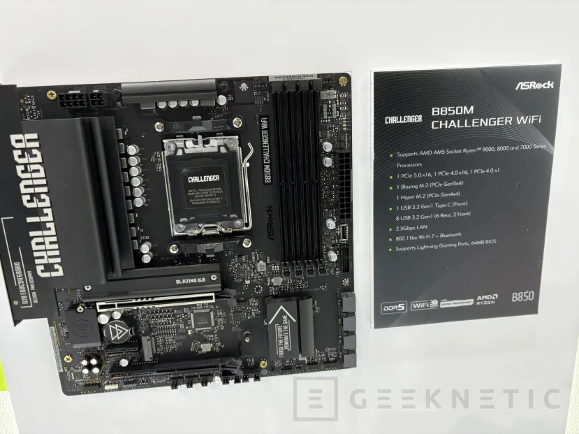 Geeknetic ASRock shows us its AM5 catalog with X870E, X870, B850 and B650 boards in the heat of the tenth anniversary of Taichi 7