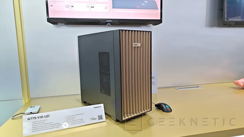 Geeknetic Gigabyte shows at Computex 2026 from mini PC for agents to a desktop supercomputer with GB300 2