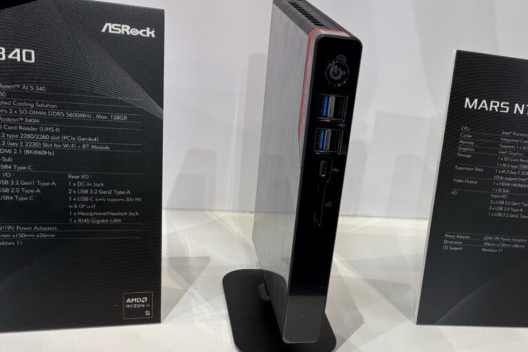 The ASRock MARS 340 is the mini PC with Ryzen AI 5 340 and 50 TOPS NPU that fits in less than a liter and works with Linux gaming

