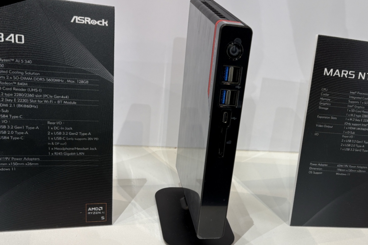The ASRock MARS 340 is the mini PC with Ryzen AI 5 340 and 50 TOPS NPU that fits in less than a liter and works with Linux gaming