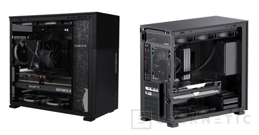 Geeknetic Slimbook renews the Kymera range with new product pages and recovers the Black and Compact mATX 2 formats