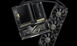 Pure copper heatsinks and a 6.67″ AMOLED LCD screen on the ASUS ROG Crosshair X870E and Ryujin 360 Edition 20 combo