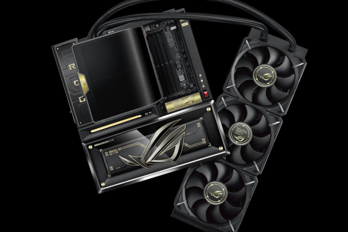 Pure copper heatsinks and a 6.67" AMOLED LCD screen on the ASUS ROG Crosshair X870E and Ryujin 360 Edition 20 combo