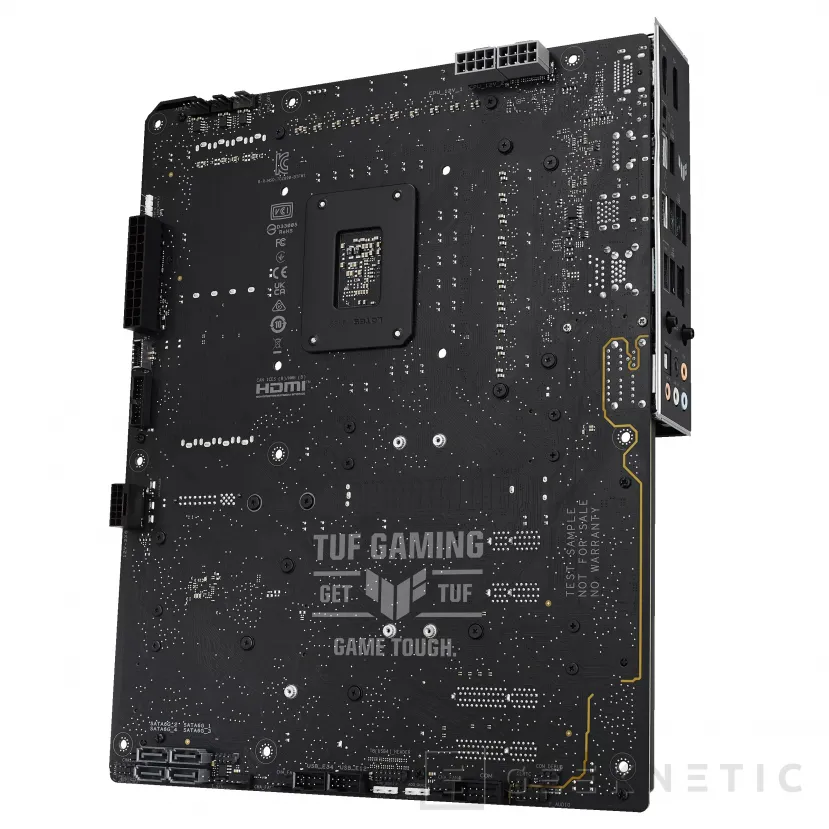 Geeknetic ASUS confirms TUF Gaming Z890-BTF WIFI7 motherboard with four M.2 slots and hidden connectors for Intel Core Ultra 200 2