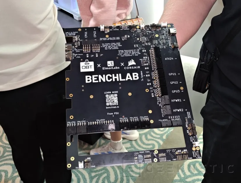 Geeknetic OBT and ElmorLabs partner with Corsair on their new Benchlab 2 monitoring system, now in PCB format and compatible with FRAME 2 towers