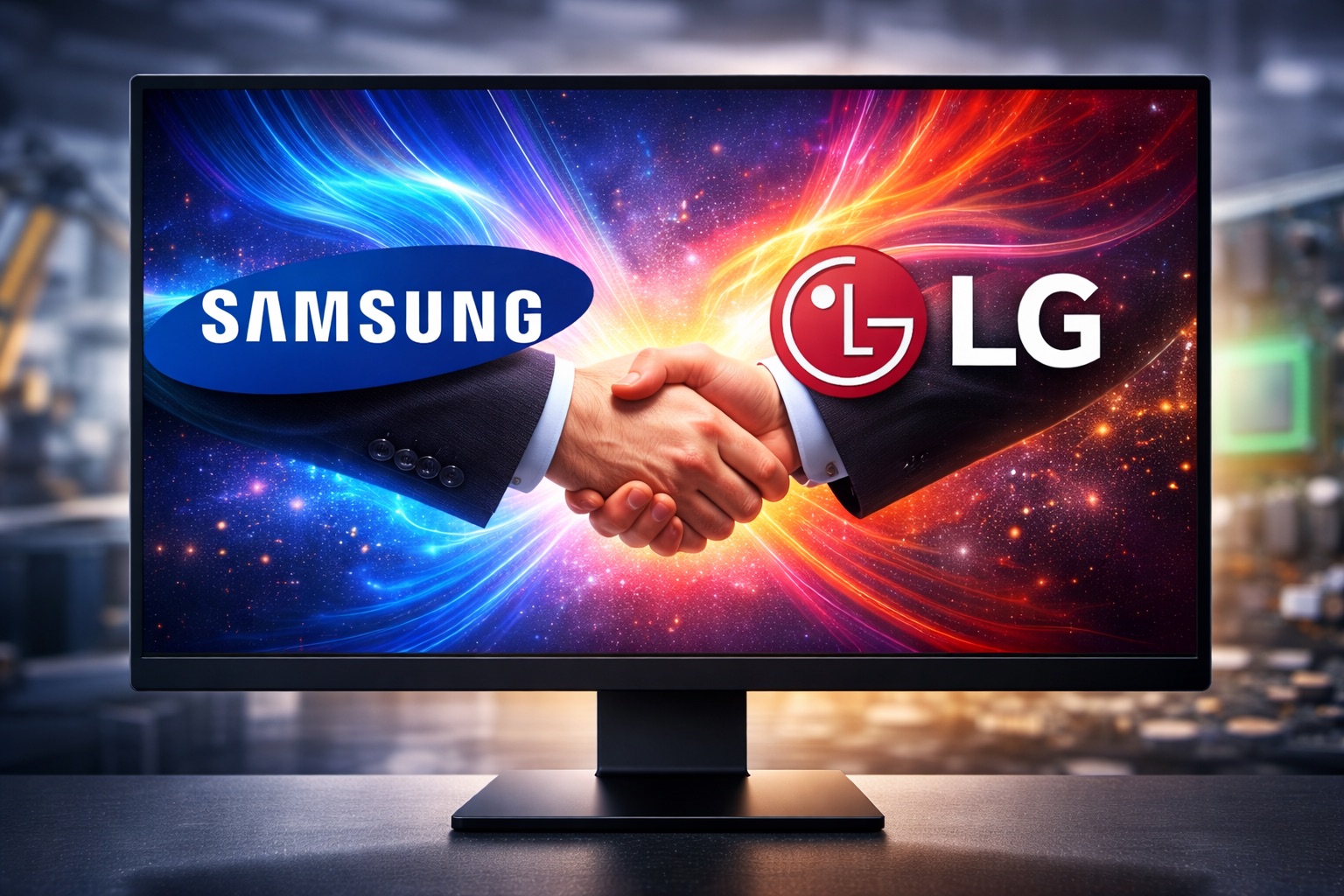 Samsung and LG prepare the monitor that seemed impossible: QD-OLED panel from one, electronics from the other