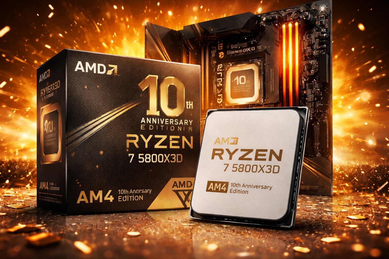 AMD recovers one of its most remembered processors and gives another life to AM4 with a special edition for its tenth anniversary