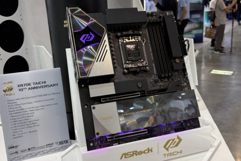 ASRock shows us its AM5 catalog with X870E, X870, B850 and B650 boards in the heat of Taichi's tenth anniversary
