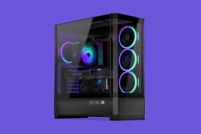 Endorfy bets on curved glass and Reverse fans with its new Aquarius 8000 series