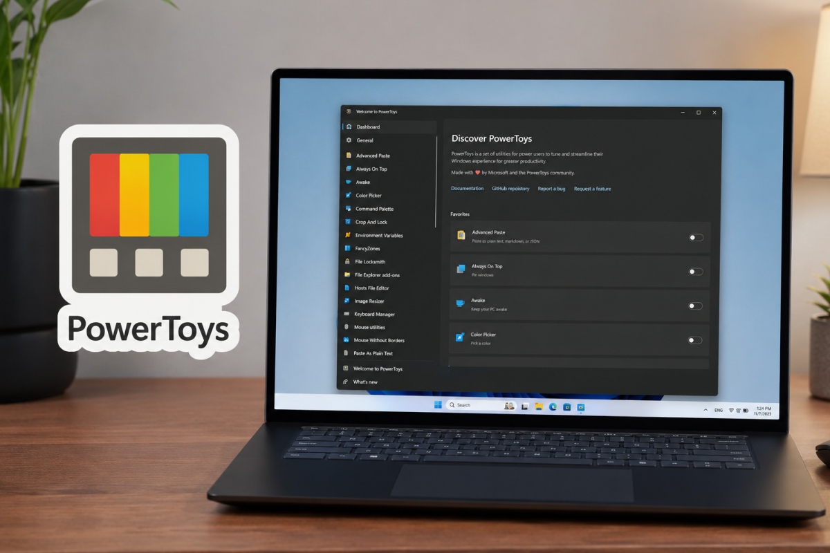 PowerToys prepares a low memory consumption mode to close inactive utilities and reduce their footprint in Windows 11
