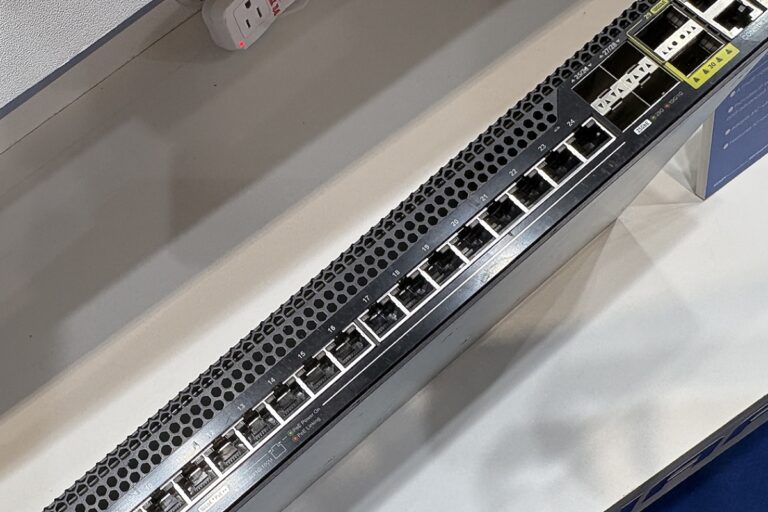QNAP shows us the QSW-M7230, its most capable switch to date