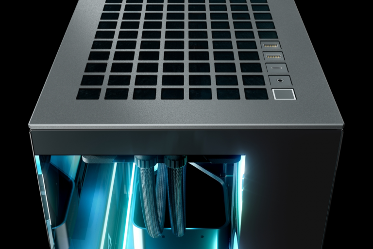 The new Arctic Xtender Black arrives with a transparent tempered glass panel and a 25% discount
