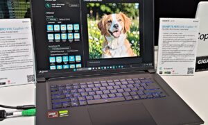 The new GIGABYTE AERO X16 has a Ryzen AI 9 365, RTX 5070 and Copilot+ PC format