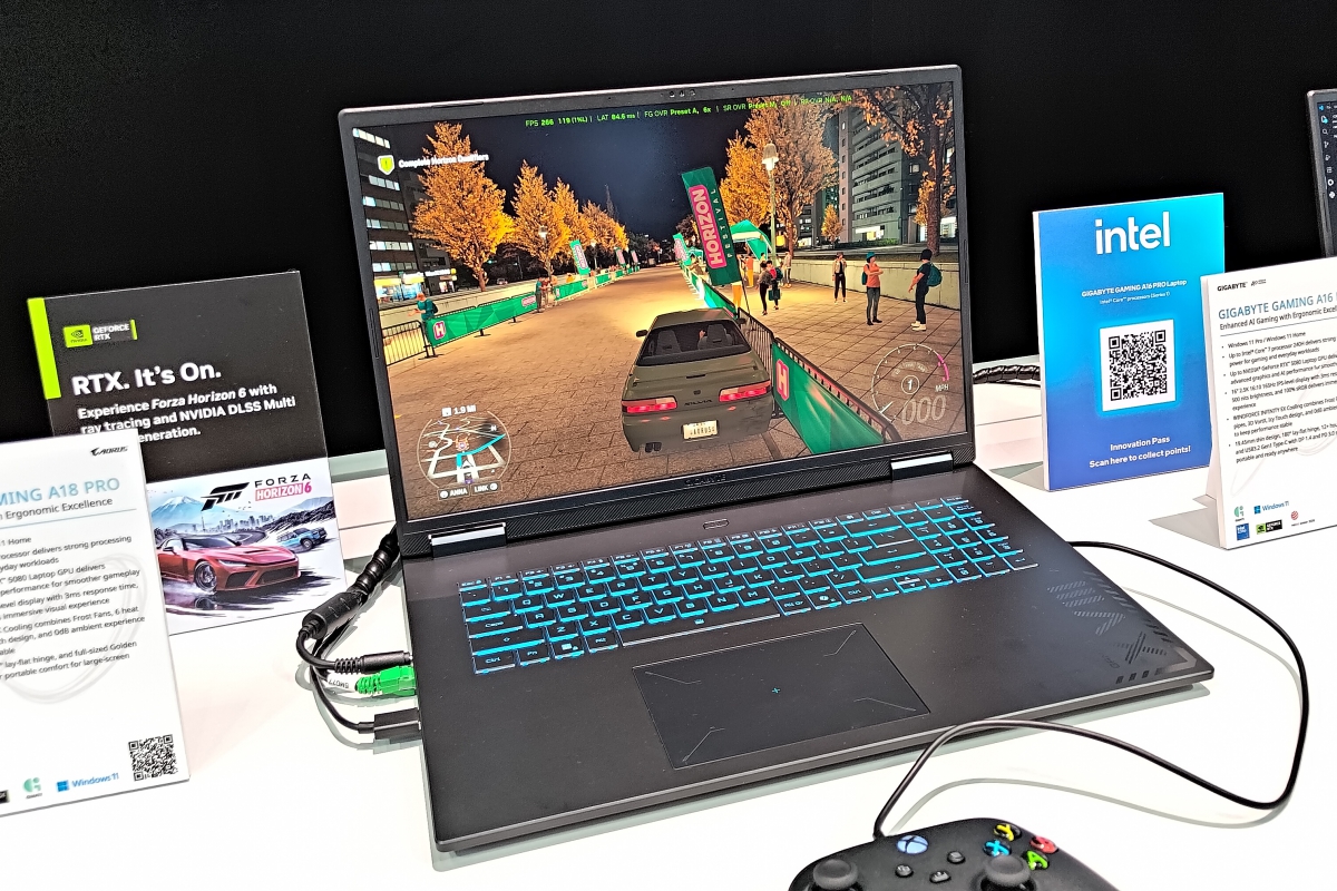 This is how the remaining GIGABYTE laptop range looks like