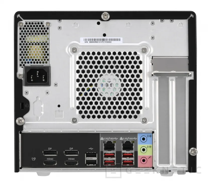 Geeknetic Shuttle launches the XPC SB860R8, a compact barebone with 14 liters and support for Intel Arrow Lake with up to 192 GB DDR5 3