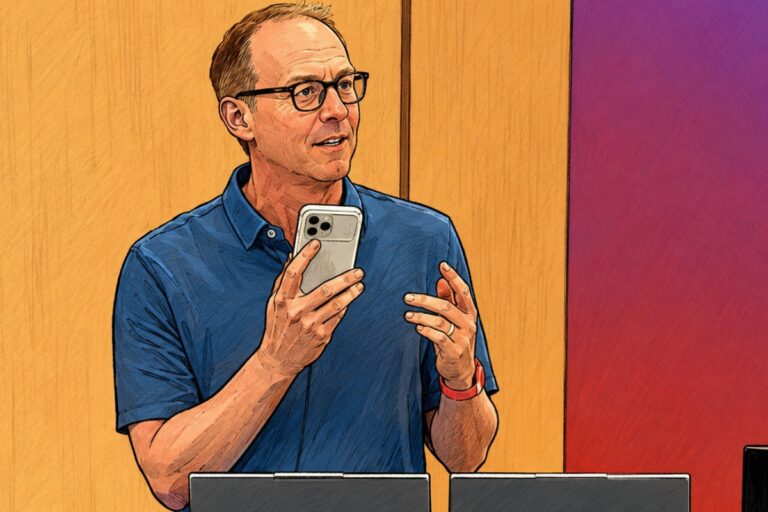 Google used an iPhone 17 Pro to present Gemini Spark at Google I/O 2026