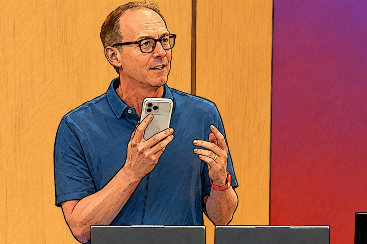 Google used an iPhone 17 Pro to present Gemini Spark at Google I/O 2026