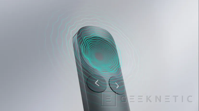 Geeknetic The Logitech Spotlight 2 presentation controller adds digital effects, haptic feedback and up to 30 meters of range 3