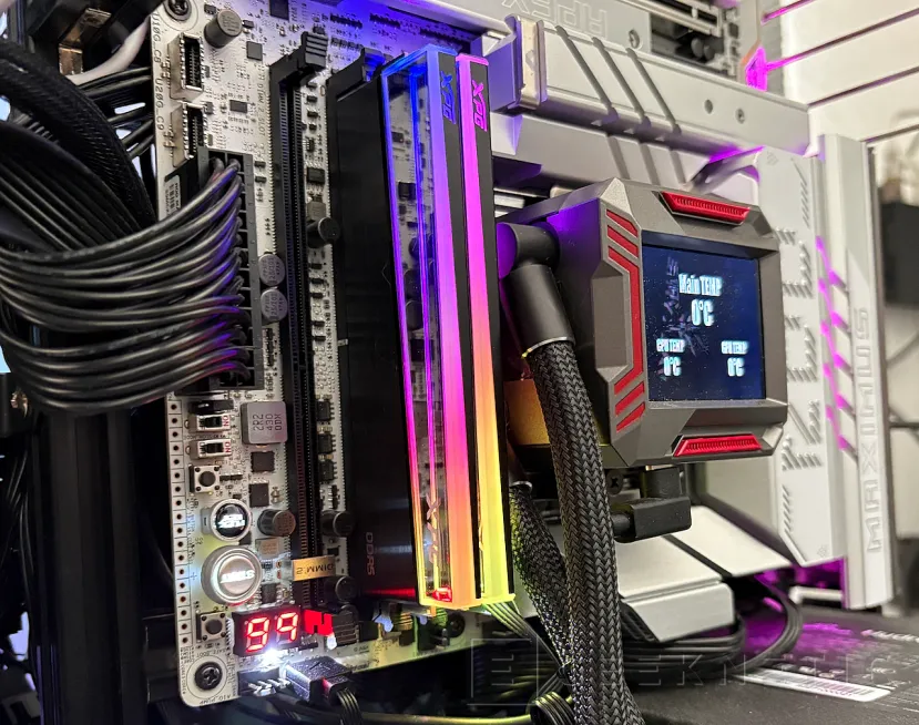 Geeknetic XPG NOVAKEY RGB DDR5 6000 C30 Review: Infinity Mirror Design and up to 6800 MT/s without touching voltages 7