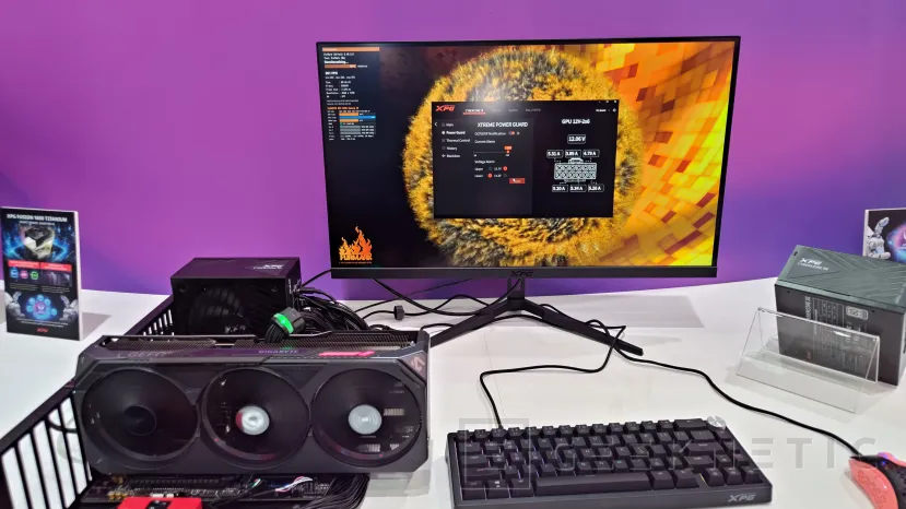 Geeknetic XPG and ADATA at COMPUTEX 2026: power supplies with active protection for 12V-2x6 and external SSD with NFC 3