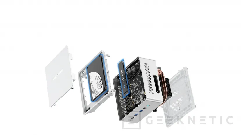 Geeknetic The MiniPC from MinisForum NAB9S bets on an Intel Core i9 13900HK, 32 GB of DDR4 memory and 1 TB of SSD for 799 euros 2