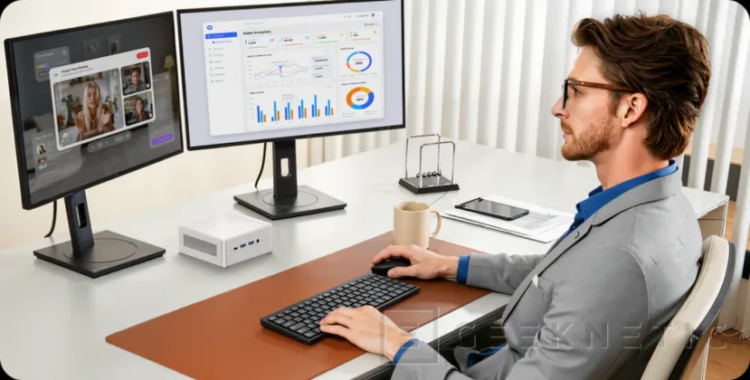 Geeknetic The MiniPC from MinisForum NAB9S bets on an Intel Core i9 13900HK, 32 GB of DDR4 memory and 1 TB of SSD for 799 euros 4