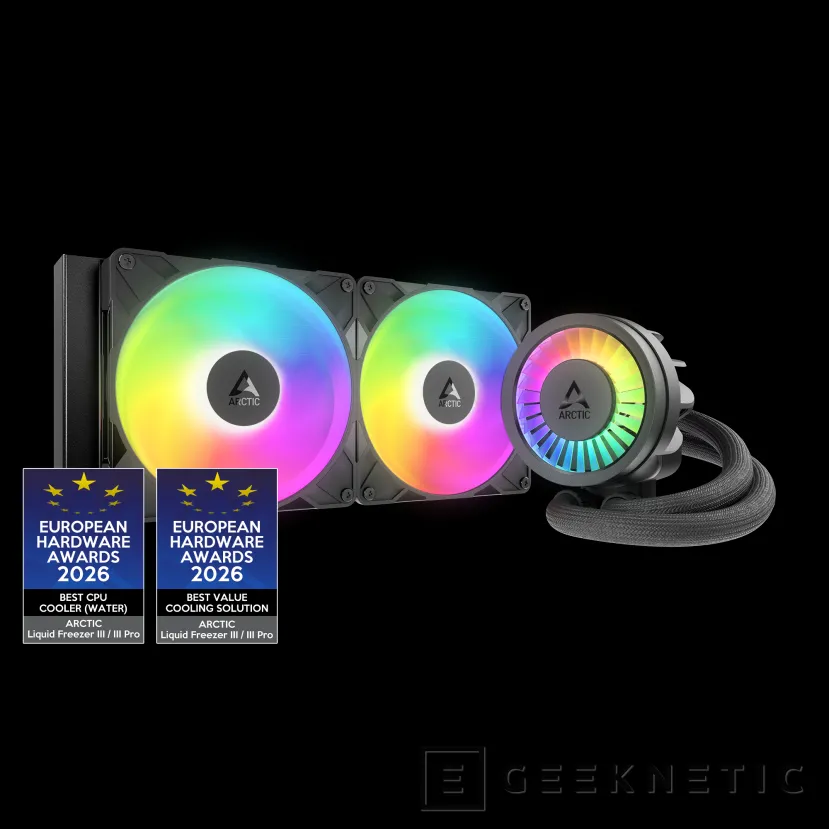 Geeknetic The 280 mm Arctic Liquid Freezer III drops to a record price of 24.99 euros 5