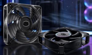 Cooler Master’s new fans use cast aluminum blades to avoid deformation at high revolutions