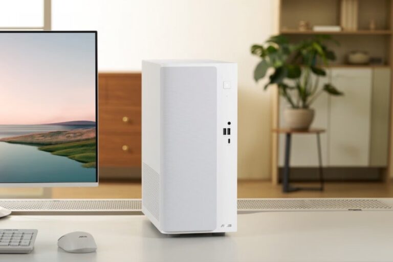 ASUS launches V500 Mini Tower with mobile Ryzen 5 220 and RTX 5060 option later