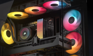 Corsair 2800X RS-R ARGB, micro ATX tower with space for large format graphics