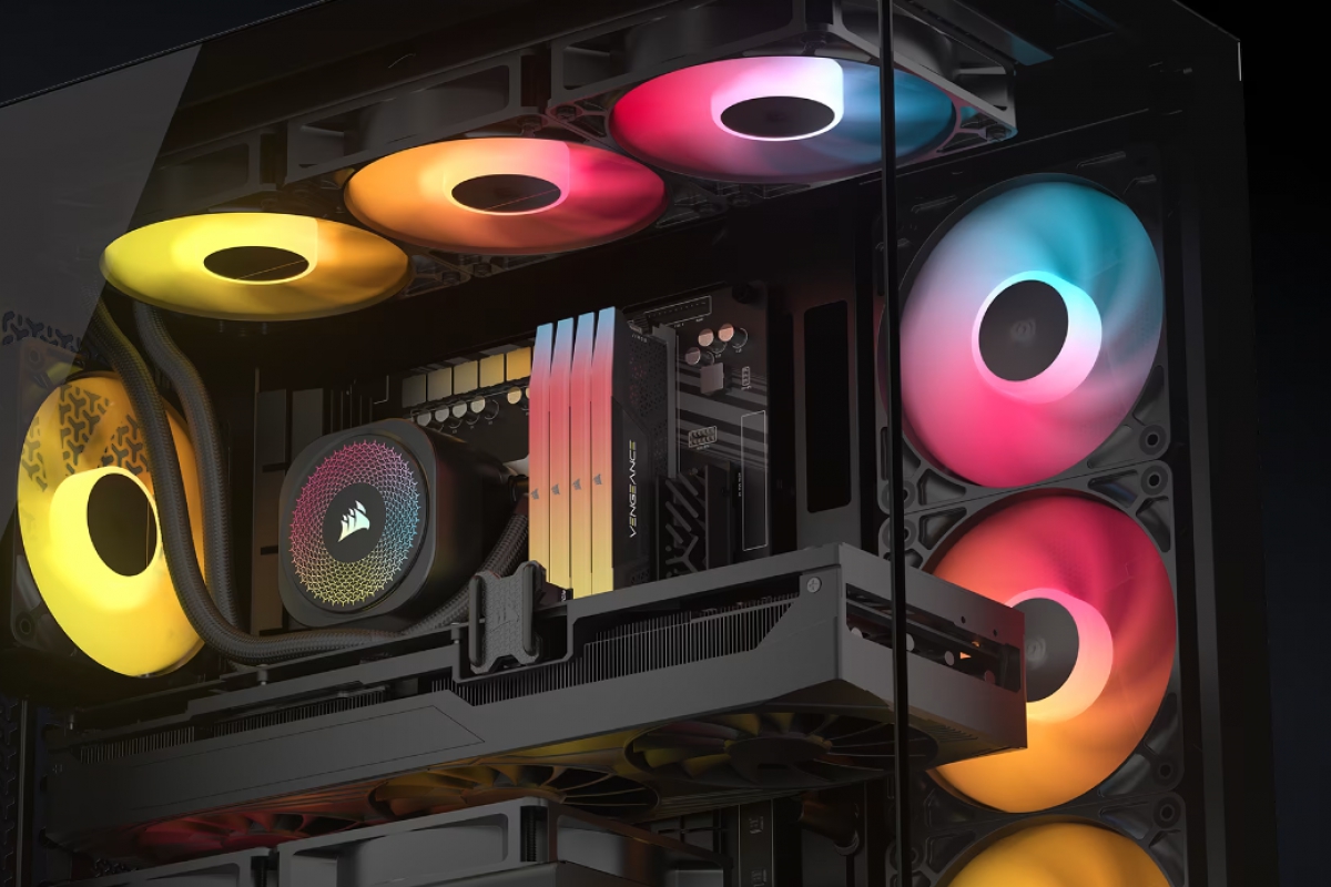 Corsair 2800X RS-R ARGB, micro ATX tower with space for large format graphics
