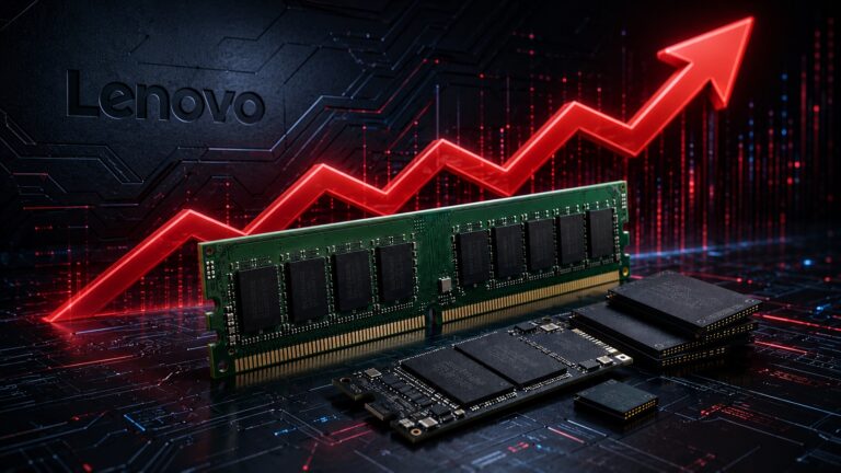 Lenovo warns that RAM and NAND memory prices will not drop for years