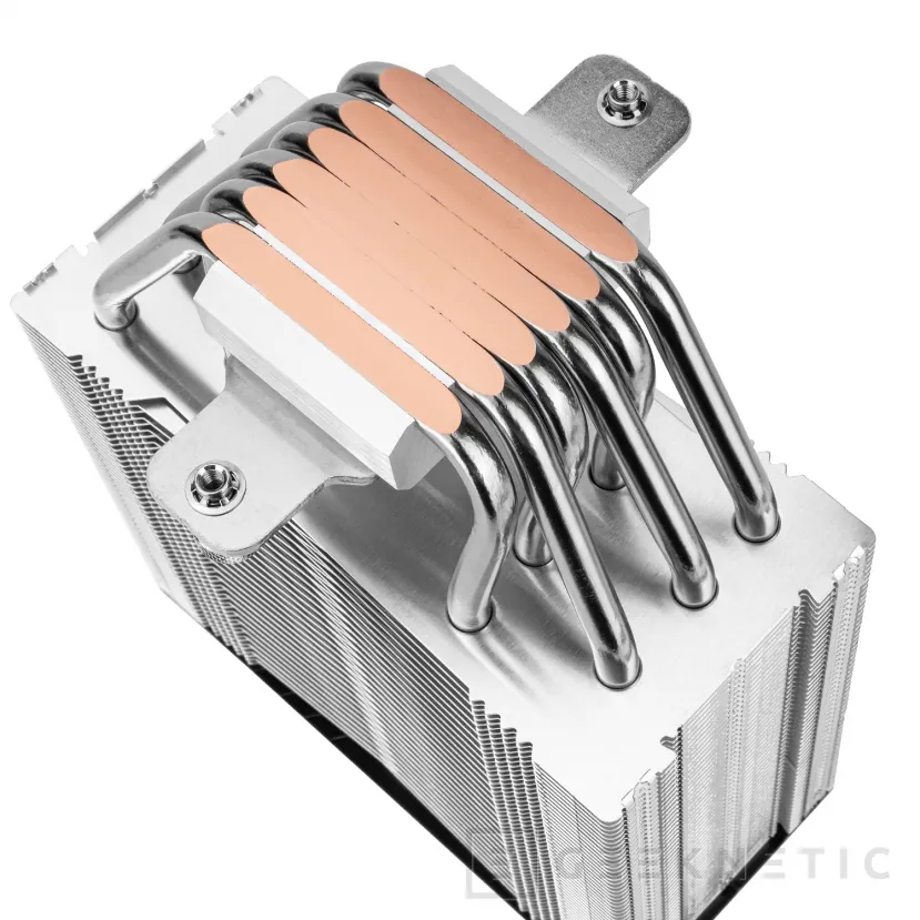 Geeknetic Thermalright expands its Assassin range with the new Classic-6 SE Black and its 6 nickel-plated copper heat pipes 3