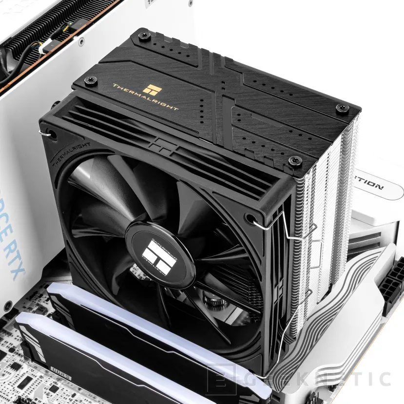 Geeknetic Thermalright expands its Assassin range with the new Classic-6 SE Black and its 6 nickel-plated copper heat pipes 2